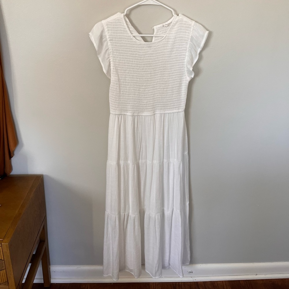 White Maxi dress